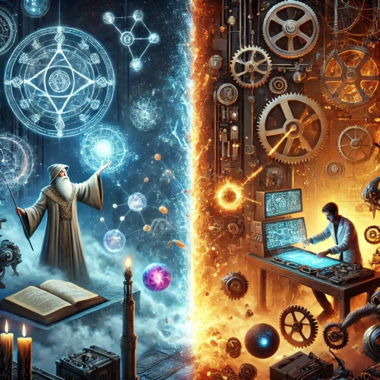 Magic Vs Technology Deviantart Magic