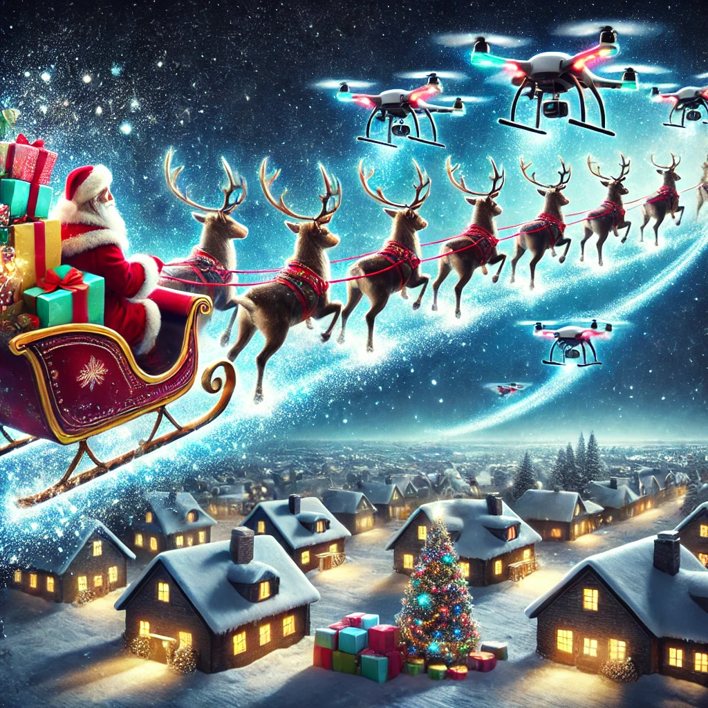 Santa-Claus-drones