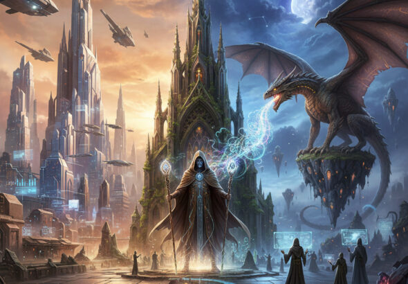 Sci-fi and fantasy collide